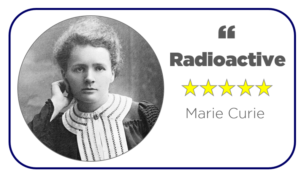 Marie Curie Testimonial